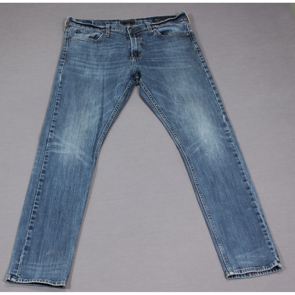 Bullhead Denim Co. Skinny  Jeans Men’s Blue Denim Cotton Tag Sz 33X32 (34X31)
